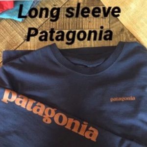 Long sleeve navy Patagonia